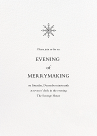 Blanc - Holiday Party Invitation by Paperless Post
