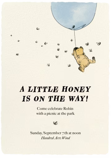 Little Honey - Baby Shower Invitation by Paperless Post