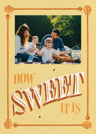 How Sweet It Is (Photo Greeting) - Rosh Hashanah Card by Paperless Post