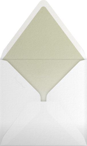 Snowy Pines - Paperless Post Envelope