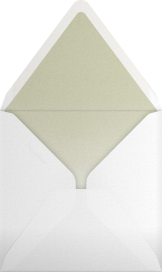 Snowy Pines - Paperless Post Envelope