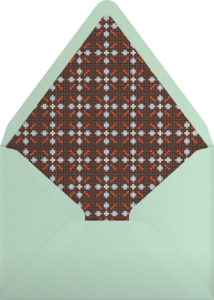 Tile Glyphs - Rubinski Works Envelope