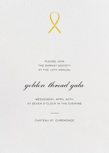 Pinned - Fundraiser Invitation by Paperless Post