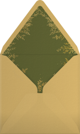 Gold Wreath - Paperless Post Envelope