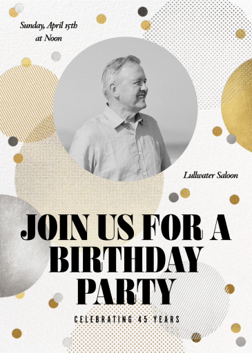 Circles and Dots by Paperless Post