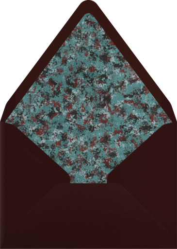 Floral Corners - Fin Fellowes Envelope
