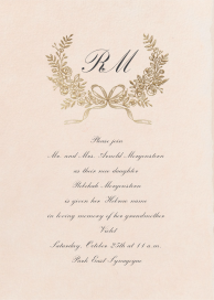 Wreath of Love - Wedding Invitation by Paperless Post