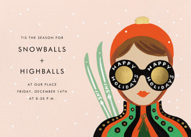 Ski Shades - Holiday Party Invitation by Rifle Paper Co.