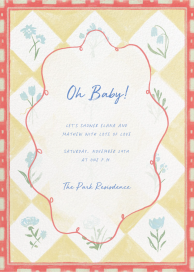 Patchwork - Baby Shower Invitation by Paperless Post