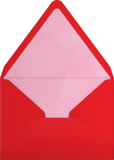 Pizza Heart - Paperless Post Envelope