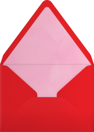 Pizza Heart - Paperless Post Envelope