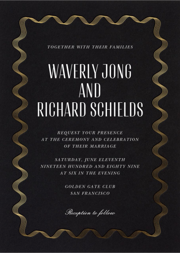 Sound Wave by Paperless Post