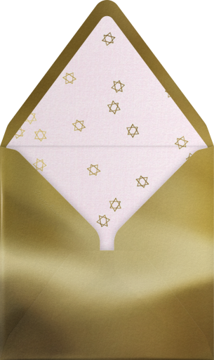 Mitzvah Type - Paperless Post Envelope