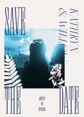 SAVE THE DATE KATHRYN & WILLOW JULY 11
2026