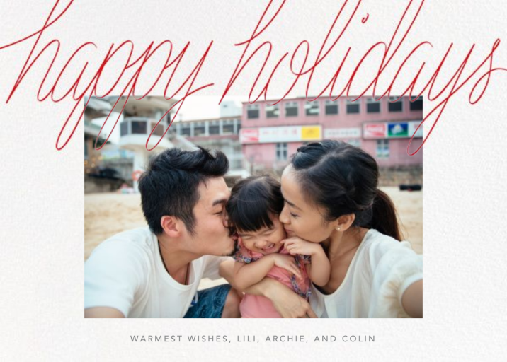 Handwritten - Holiday Card by Paperless Post