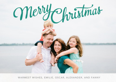 Classic - Christmas Card by Paperless Post