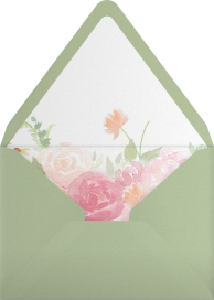 Rose Rows - Paperless Post Envelope