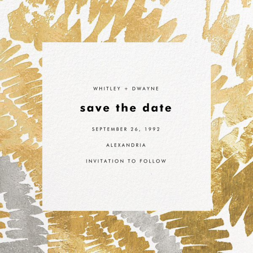 Fosse - Save the Date by Kelly Wearstler