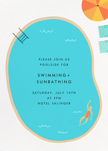 Maude's Pool - Summer Party Invitation by Paperless Post