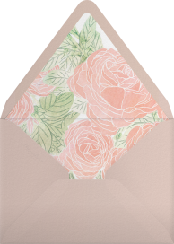 Blush Roses - Paperless Post Envelope