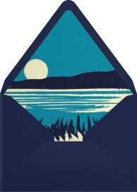 Seaside Fireworks - Paperless Post Envelope