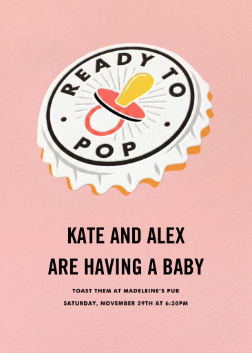 Something's Brewin' - Baby Shower Invitation by Paperless Post