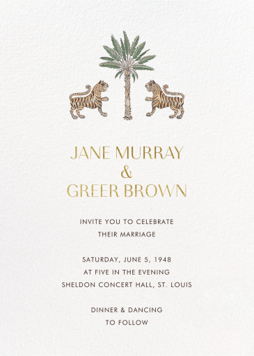 Tiger Palm by Schumacher