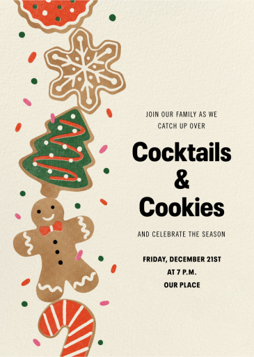 Holiday Sweets - Holiday Party Invitation by Paperless Post