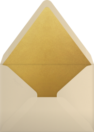 Gilded Fall - Paperless Post Envelope