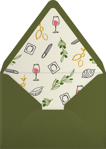 Italian Whimsy - Pulp Templates Co. Envelope