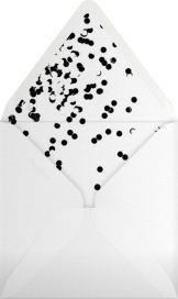 Star Burst Bursting Invitation Envelope