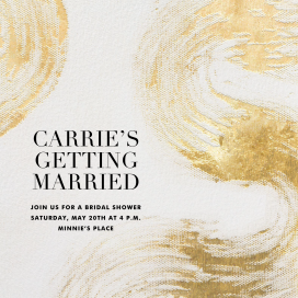 Allegro - Bridal Shower Invitation by Kelly Wearstler