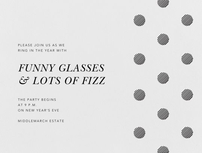 Polka Dot (Horizontal) by Oscar de la Renta