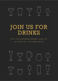 Empty Vessels - Cocktail Party Invitation by Paperless Post