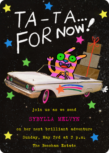 Ta-Ta For Now - Solo - Moving Announcement by Gentle Thrills