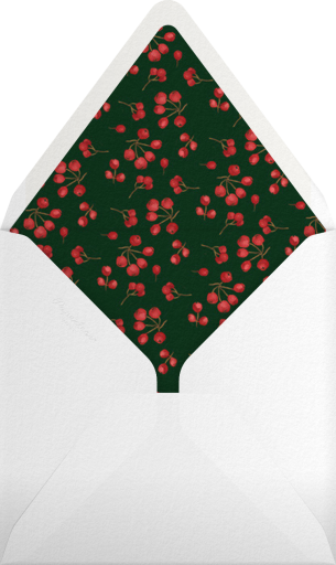 Forsythia Branch - Paperless Post Envelope