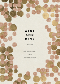 Hex Border - Party Invitation by Kelly Wearstler