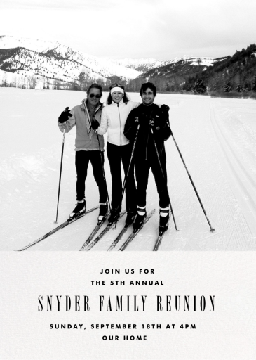 Split Screen - Family Reunion Invitation by Paperless Post