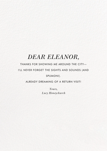 Meadow Thank You by Rifle Paper Co. - Back