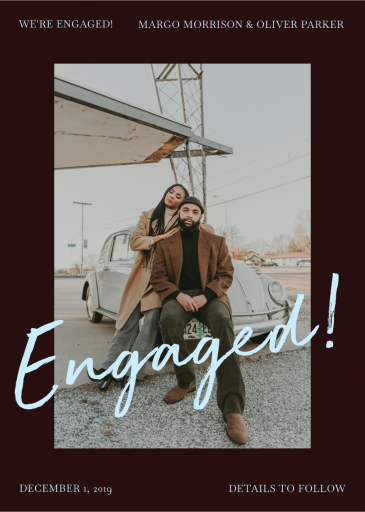 Captured Romance - Wedding Announcement by Paperless Post