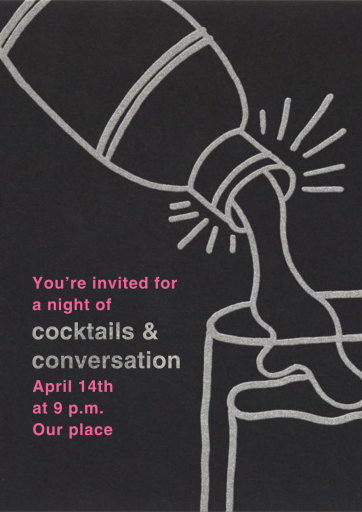 Shake N Roll - Cocktail Party Invitation by Paperless Post