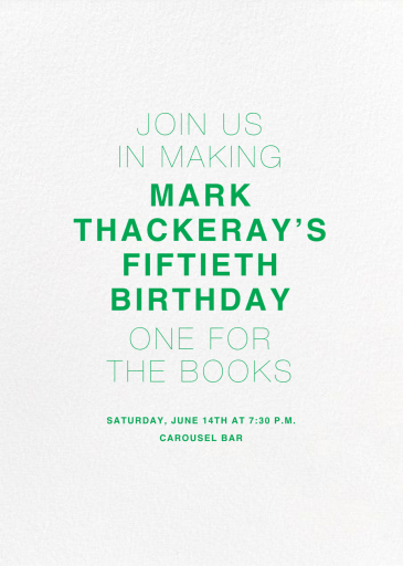 Ivory Plain - Birthday Invitation by Paperless Post