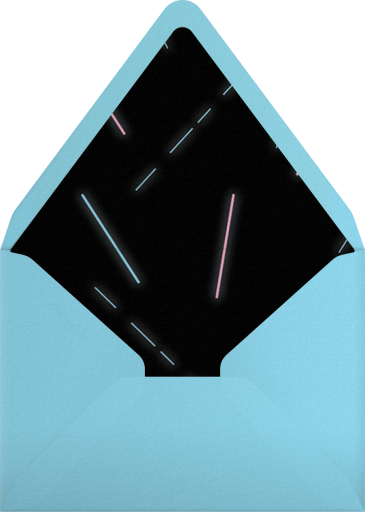 Let's Glow - Paperless Post Envelope