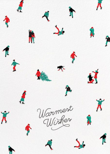 Holidays on Ice - New Year's Card by Cheree Berry Paper & Design