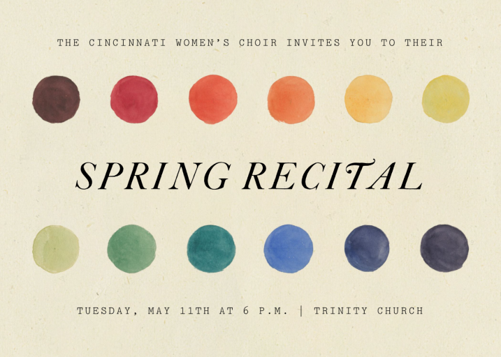 New Palette - Recital Invitation by John Derian