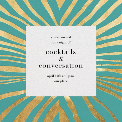 Kharma - Party Invitation by Kelly Wearstler