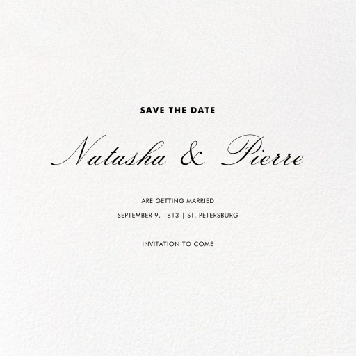 La Pavillion II (Photo Save the Date) by kate spade new york - Back
