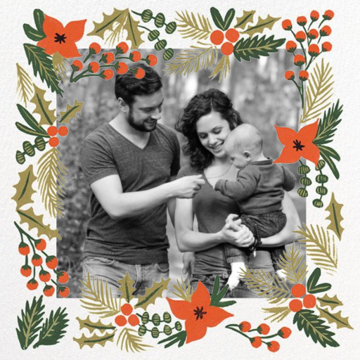 Holiday Potpourri (Square Photo) - Greeting Card by Rifle Paper Co.