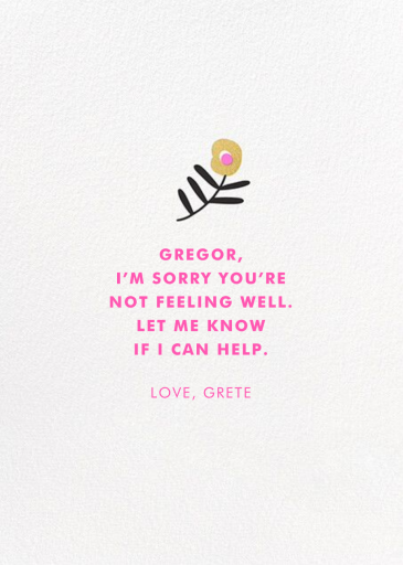 Field of Flowers - Valentine's Day Card by Hello!Lucky - Back