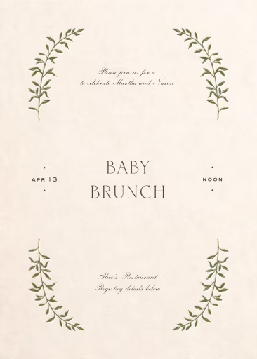 As Above - Baby Shower Invitation by Paperless Post